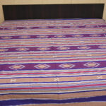 Copper rose multicolour handmade sambalpuri cotton bedsheet