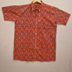 Exclusive multi colour sambalpuri cotton gents shirt