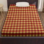 Cornel Red Corn Handmade Cotton Bedsheet