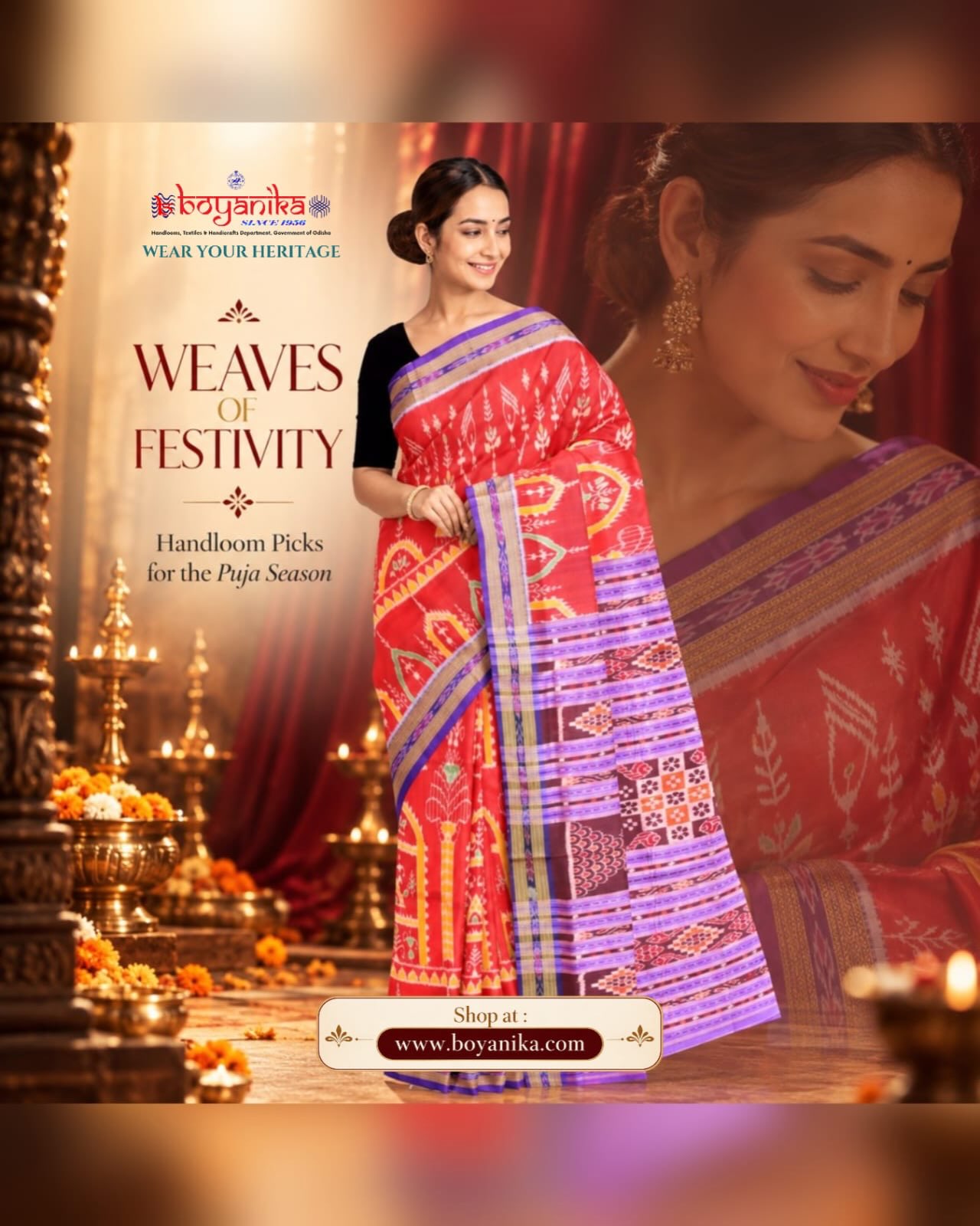 This festive season, let tradition take centre stage. From vibrant hues to timeless motifs, every…